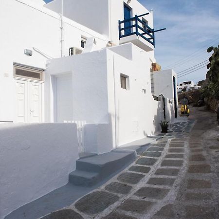 Вилла Traditional Split Level House In Mykonos Town Экстерьер фото