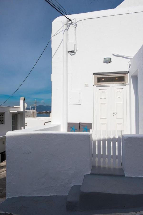 Вилла Traditional Split Level House In Mykonos Town Экстерьер фото